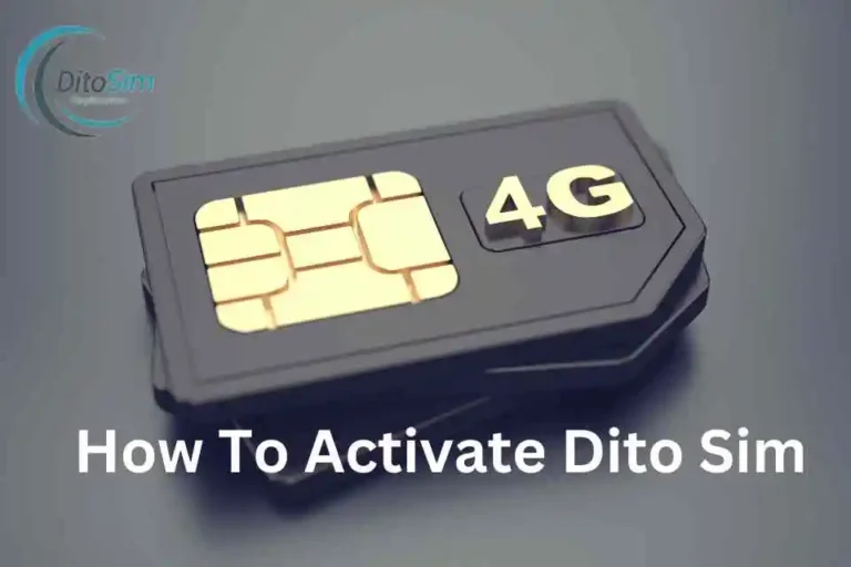 How To Activate Dito Sim