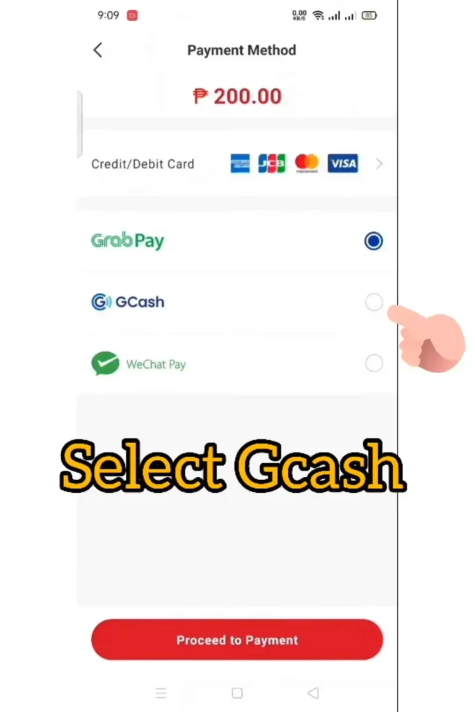 Choose Payment Method